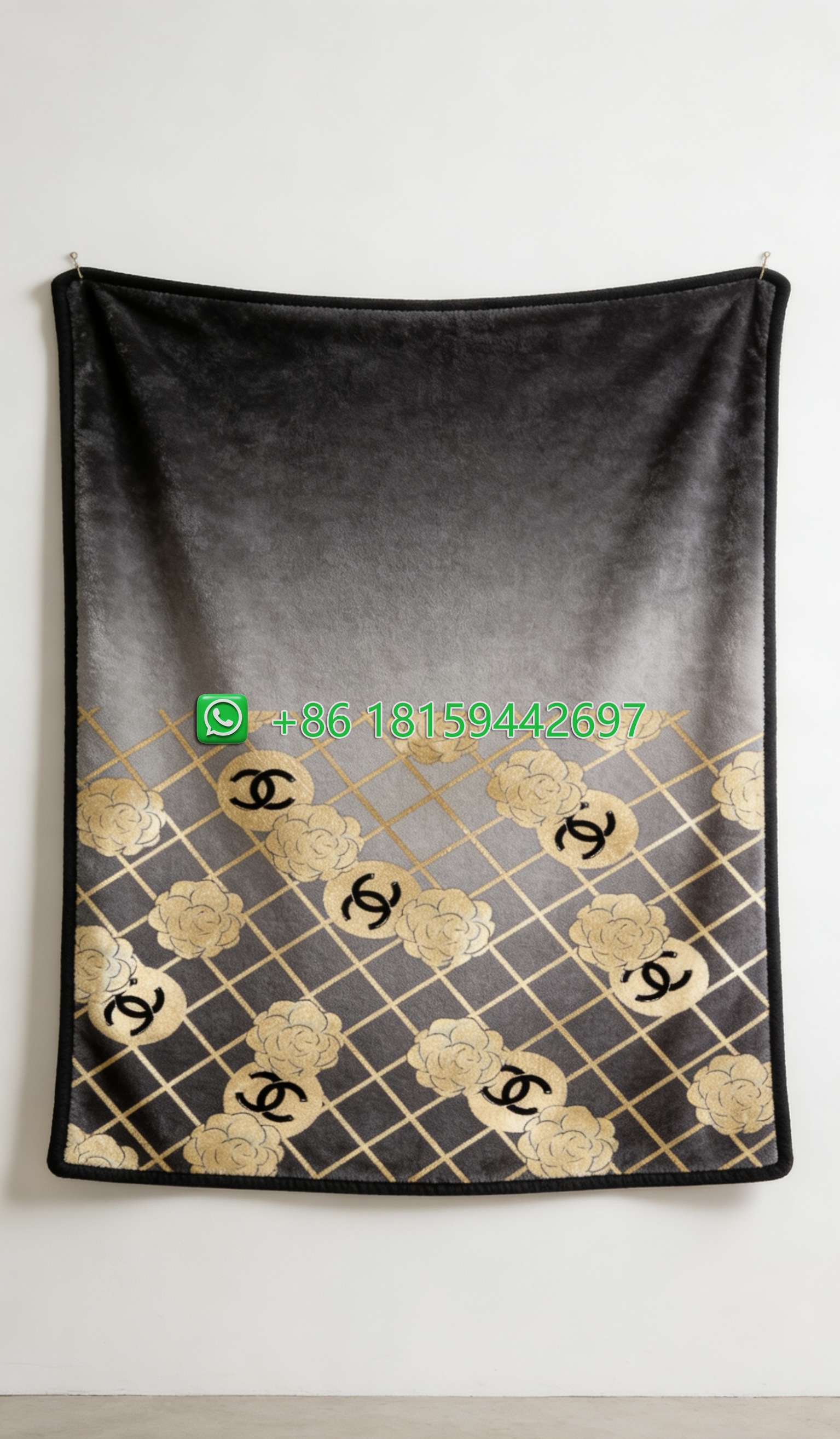 Chanel Throw Blankets